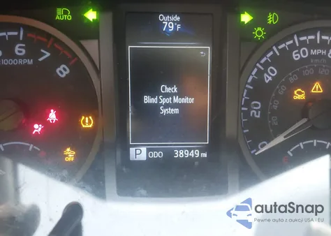 2022 Toyota Tacoma Trd Sport z USA, uszkodzony, nr VIN 3TMCZ5AN9NM472874